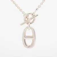 エルメス シェーヌダンクル アミュレット 925 ネックレス シルバー