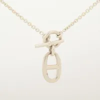 エルメス シェーヌダンクル アミュレット 925 ネックレス シルバー