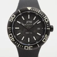 JPN シンカイ JPNW-002CBK TI×カーボン×ラバー AT グレー文字盤