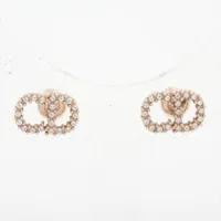 ［美品］現行　ディオール　CLAIR D LUNE ラインストーン　ブローチ Christian Dior - ［美品］現行 ディオール CLAIR D LUNE ライン
