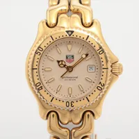 タグホイヤー セルシリーズ プロフェッショナル200m WG1330-2 SS×GP QZ アイボリー文字盤