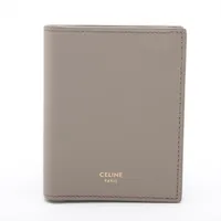 CELINE レザーキーケース ホワイト/グレー セリーヌ レザー キーケース グレー ABランクの買取参考価格