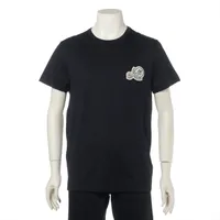 モンクレール コットン Tシャツ 20年 ブラック