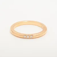 ティファニー クラシックバンド 3P ダイヤ 750(PG)