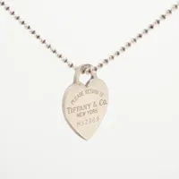 【極美品】ティファニー　スモールクロスネックレス　シルバー925 ティファニー スモールクロス 925 ネックレス シルバー AB