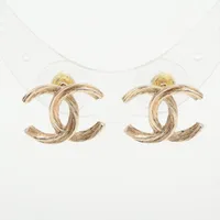 良品　刻印有　CHANEL　シャネル ココマーク フェイクパール 　ピアス　両耳 楽天市場】CHANEL/シャネル COCO マーク フェイクパール ピアス