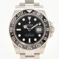 ロレックス GMTマスター Ⅱ 116710LN SS AT 黒文字盤
