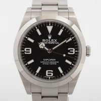ロレックス エクスプローラーⅠ 214270 SS AT 黒文字盤