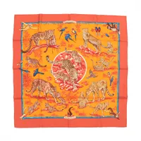 美品　エルメス　カレ90　カンテサンス　QUINTESSENCE　シルクスカーフ 美品 エルメス カレ90 カンテサンス QUINTESSENCE シルク