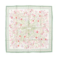 美品　エルメス　カレ90　カンテサンス　QUINTESSENCE　シルクスカーフ エルメス カレ90 QUINTESSENCE 宇宙 シルク スカーフ ブラック