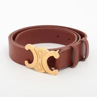 【希少サイズ75】CELINE ブラックレザーベルト トリオンフ　75 CELINE - □美品□ セリーヌ ミディアム トリオンフ ベルト
