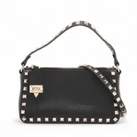 ヴァレンティノ ボディバッグ レザー VLTN ヴァレンティノ ガラヴァーニ VLTNロゴ ボディバッグ レザー