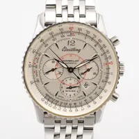 ブライトリング ナビタイマー A41330 AT シルバー文字盤