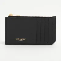 サンローランパリ ART378005 レザー マネークリップ ブラック A