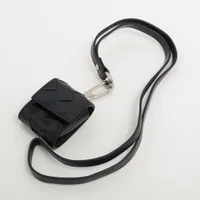 ボッテガ・ヴェネタ マネークリップ ネイビー レザー BOTTEGA VENETA ボッテガヴェネタ マネークリップ/2つ折り財布