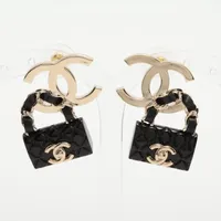 シャネル ココマーク マトラッセ GP ネックレス 3858 ゴールド AB