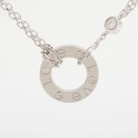 カルティエ ラブサークル 2P ダイヤ 750(WG)