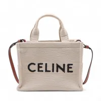 美品　CELINE ラゲージ ミニショッパー キャンバス ブラック×ホワイト 楽天市場】CELINE ラゲージ マイクロ ショッパー