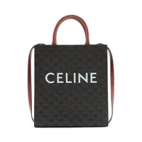 【廃盤】CELINE　セリーヌ　メイドイントート　キャンバス　ロゴ セリーヌ （CELINE） メイドイン トート キャンバス×レザー