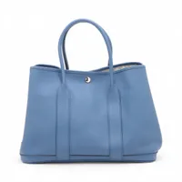 エルメス ガーデンパーティ36 PM ネゴンダ ブルーアガット シルバー金具