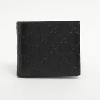[最終値下げ]GUCCI ブラック GGパターン マネークリップ ジャンボ GG マネークリップブラック レザー | GUCCI公式