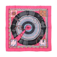 エルメス♦スカーフ♦カレ90 VOILES DE LUMIERE HERMES エルメス スカーフ カレ90 VOILES DE LUMIERE ブラック