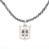 イーノス ヘマタイト ダイヤ K18WG