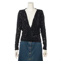 サンローランパリ ナイロン カットソー 19年 ブラック