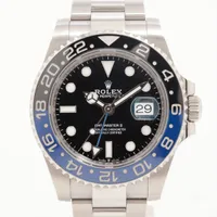 ロレックス GMTマスター Ⅱ 126710BLNR SS AT 黒文字盤