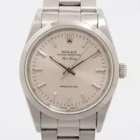 ロレックス エアキング 14000 SS AT シルバー文字盤