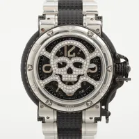 アクアノウティック キングクーダ SS×ラバー AT 黒文字盤