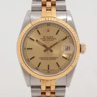 ロレックス デイトジャスト 68273 SS×YG AT シャンパン文字盤