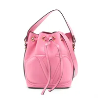 ヴァレンティノガラヴァーニ レザー 2WAYハンドバッグ ピンク