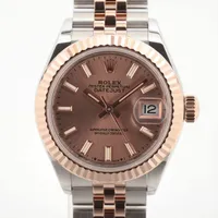 ロレックス デイトジャスト 279171 SS×PG AT ピンク文字盤