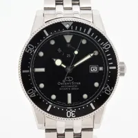 オリエントスター ダイバーズ SS AT 黒文字盤