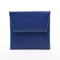 エルメス バスティア ヴォーエプソン ブルー シルバー金具 Ｂランク