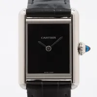 カルティエ タンク マストSM WSTA0042 SS✕革Qzシルバー文字盤 カルティエ タンク マストSM WSTA0042 SS✕革Qzシルバー文字盤