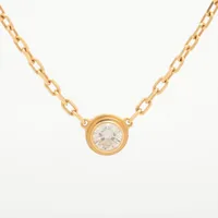 カルティエ ダムール SM ダイヤ 750(YG)