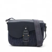 DIOR ショルダーバッグ サドル メッセンジャー ブラック Aランク 未使用品 Dior - ほぼ未使用 Christian Dior ディオール サドル