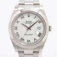 ロレックス デイトジャスト 126300 SS AT 白文字盤