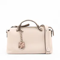 FENDI バイザウェイ　ベージュ ハンドバッグ FENDI フェンディ バイザウェイ ミディアム 2Way ショルダー