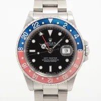 ロレックス GMTマスター 16700 SS AT 黒文字盤