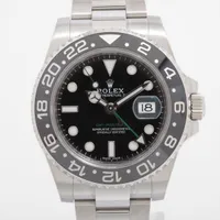 ロレックス GMTマスター Ⅱ 116710LN SS AT 黒文字盤