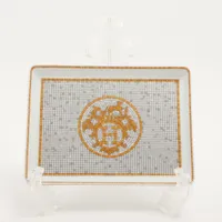 エルメス モザイク24 ゴールド 陶器 シュガーポット SAランクの買取
