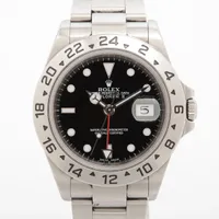 ロレックス エクスプローラーⅡ 16570T SS AT 黒文字盤