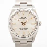 ロレックス オイスターパーペチュアル 126000 SS AT シルバー文字盤