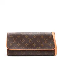 ルイ・ヴィトン モノグラム ポシェット･ツインGM M51852 ブラウン