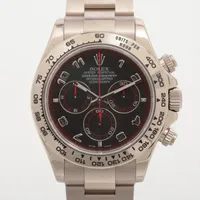 ロレックス コスモグラフデイトナ 116509 WG AT 黒文字盤