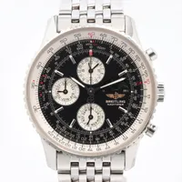 ブライトリング ナビタイマー A19340 SS AT 黒文字盤