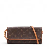 ルイ・ヴィトン モノグラム ポシェット･ツインGM M51852 ブラウン